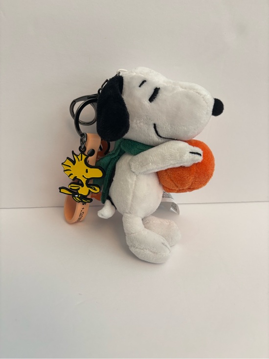 Starbucks Accessories - Starbucks x Peanuts Snoopy Pumpkin Plush Bag Charm Keychain NWT HTF